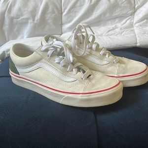 Cream Vans, great condition.